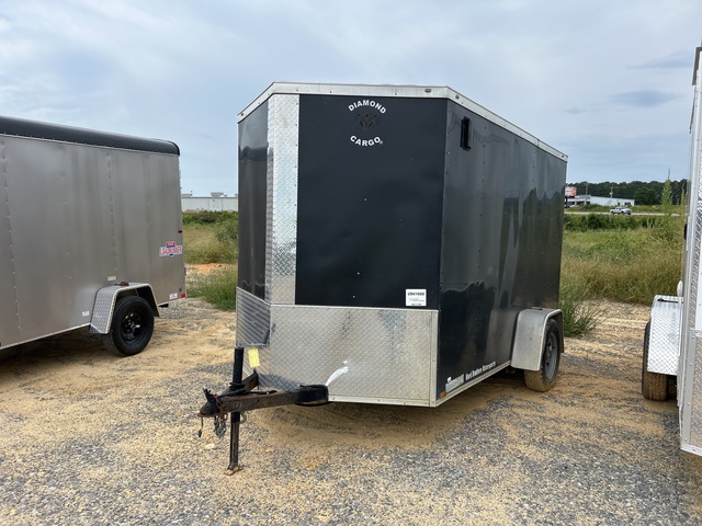 2022 Diamond 12 ft S/A Enclosed Trailer