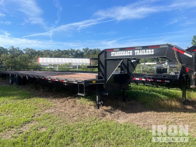 2022 Davidson 40 ft T/A Gooseneck フラットベッドトレーラー