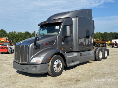2019 Peterbilt 579 6x4 Cabeza Tractora Cabina Dormitorio