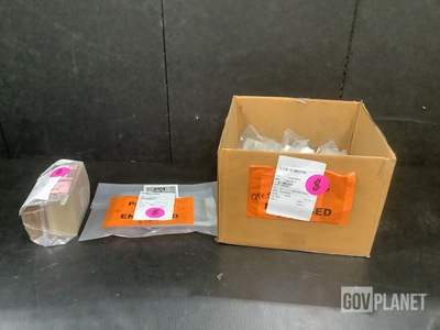(50) Push Buttons, (46) Gaskets, (188) Ring Spacers & Assorted Items