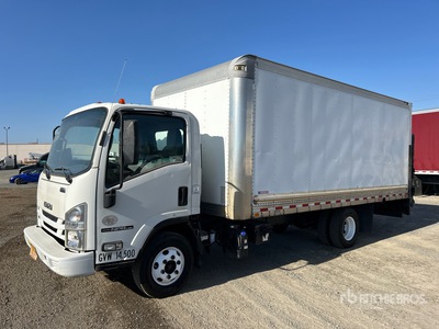 2019 Isuzu NPR 4x2 Van Truck