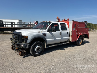 2008 Ford F-550 XL 4x2 Crew Cab Camion de service