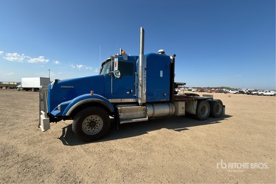 2012 Kenworth T800 6x4 Sleeper Winch Truck