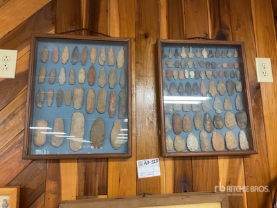 Quantity of (2) arrowhead collections Antiguedades