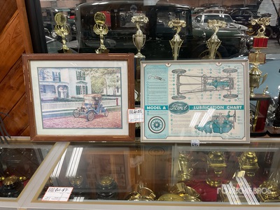 Quantity of (2) Ford prints Antiguedades