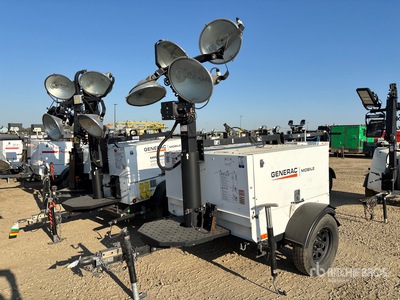 2019 Generac MLT5080 KVCAN 8 kW Light Tower (Inoperable)