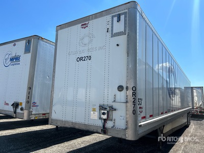 2023 Wabash DVCVHPC 53 ft x 102 in T/A Van Trailer