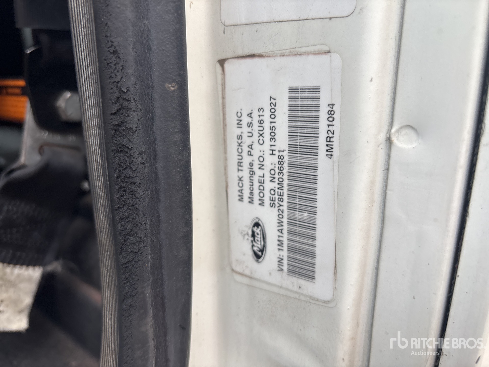 2014 Mack CXU613 T/A Day Cab Truck Tractor