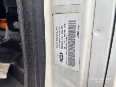 2014 Mack CXU613 Cabina per trattore stradale