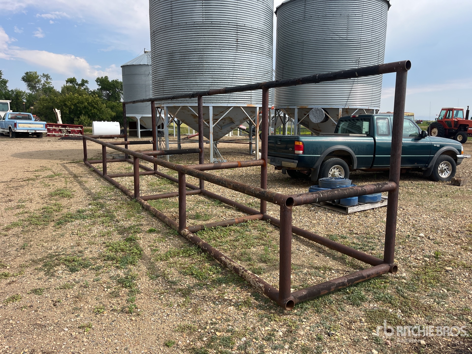 Custom Built Pipe Rack