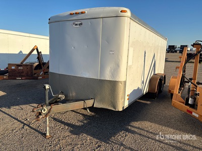 TN Trailers 16 ft T/A Enclosed Trailer