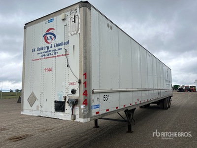 2016 Stoughton 53 ft T/A Van Trailer