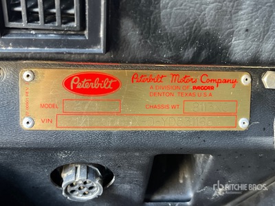 2000 Peterbilt 379 6x4 T/A Sleeper Truck Tractor