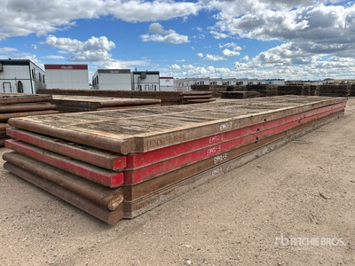 Quantity of (5) 8 ft x 40 ft Rig Mats