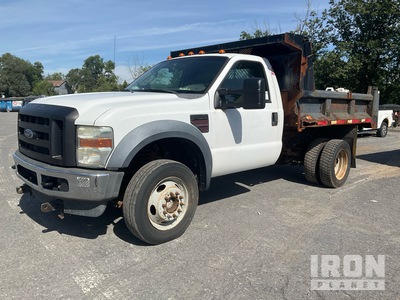 2008 Ford F-550 XL 4x4 S/A Dump Truck
