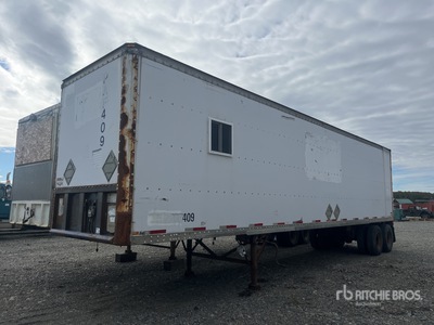 1992 Wabash 40 ft T/A Gesloten aanhangwagen