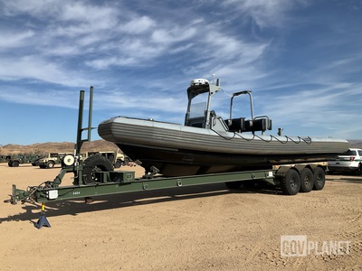 Zodiac Hurricane Patrol Boat w/Trailer