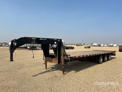2020 ABU 15 ton 30 ft Tri/A Gooseneck Remolque Portamaquinaria