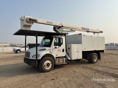 2015 Terex XT Pro 60 60 ft on 2017 Freightliner M2 106 4x2 Forestry Bucket Truck