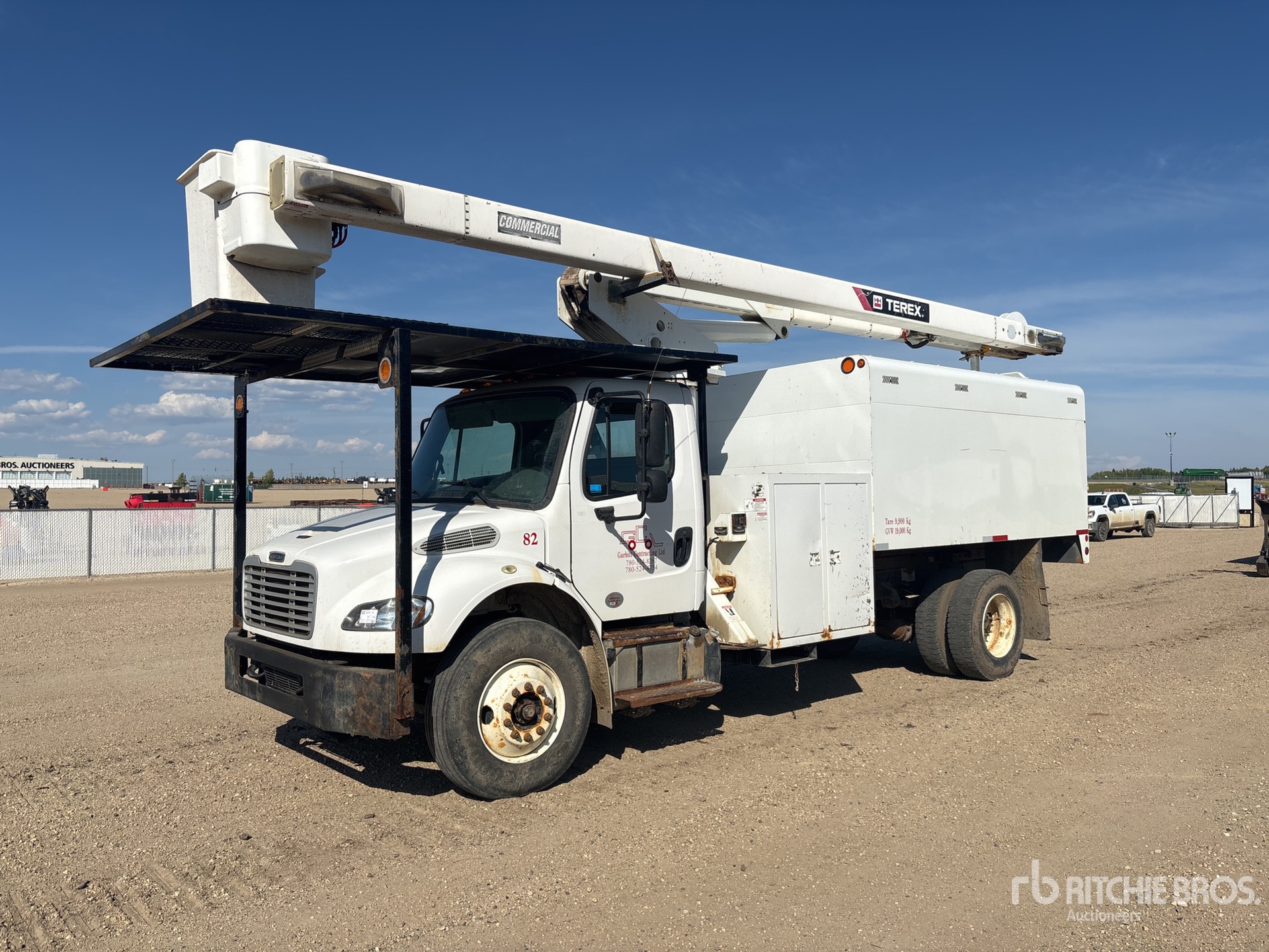 2015 Terex XT Pro 60 60 ft on 2017 Freightliner M2 106 4x2 Forestry Bucket Truck