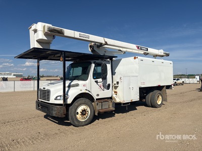 2015 Terex XT Pro 60 60 ft on 2017 Freightliner M2 106 4x2 Forestry Bucket Truck