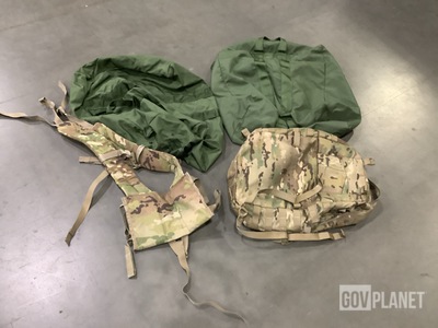 (14) Flyer's Kit Bags, (8) Rucksack Packs & Assorted Items