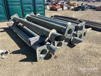 Quantity of 12 ft Light Posts