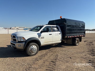 2016 Ram 5500 SLT 4x4 Crew Cab Camion déchiqueteur