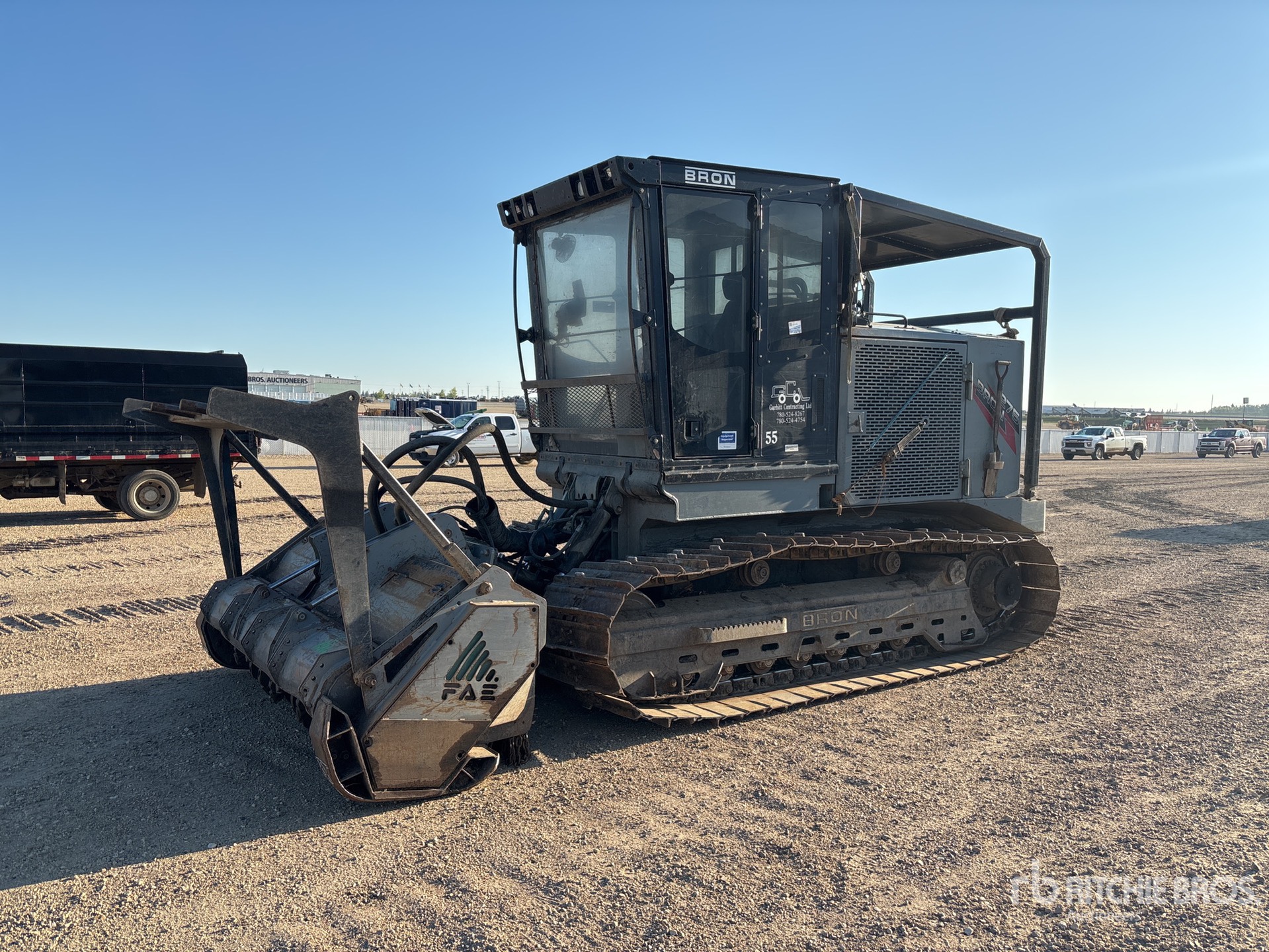 2013 Bron 275 Tracked Mulcher Tractor