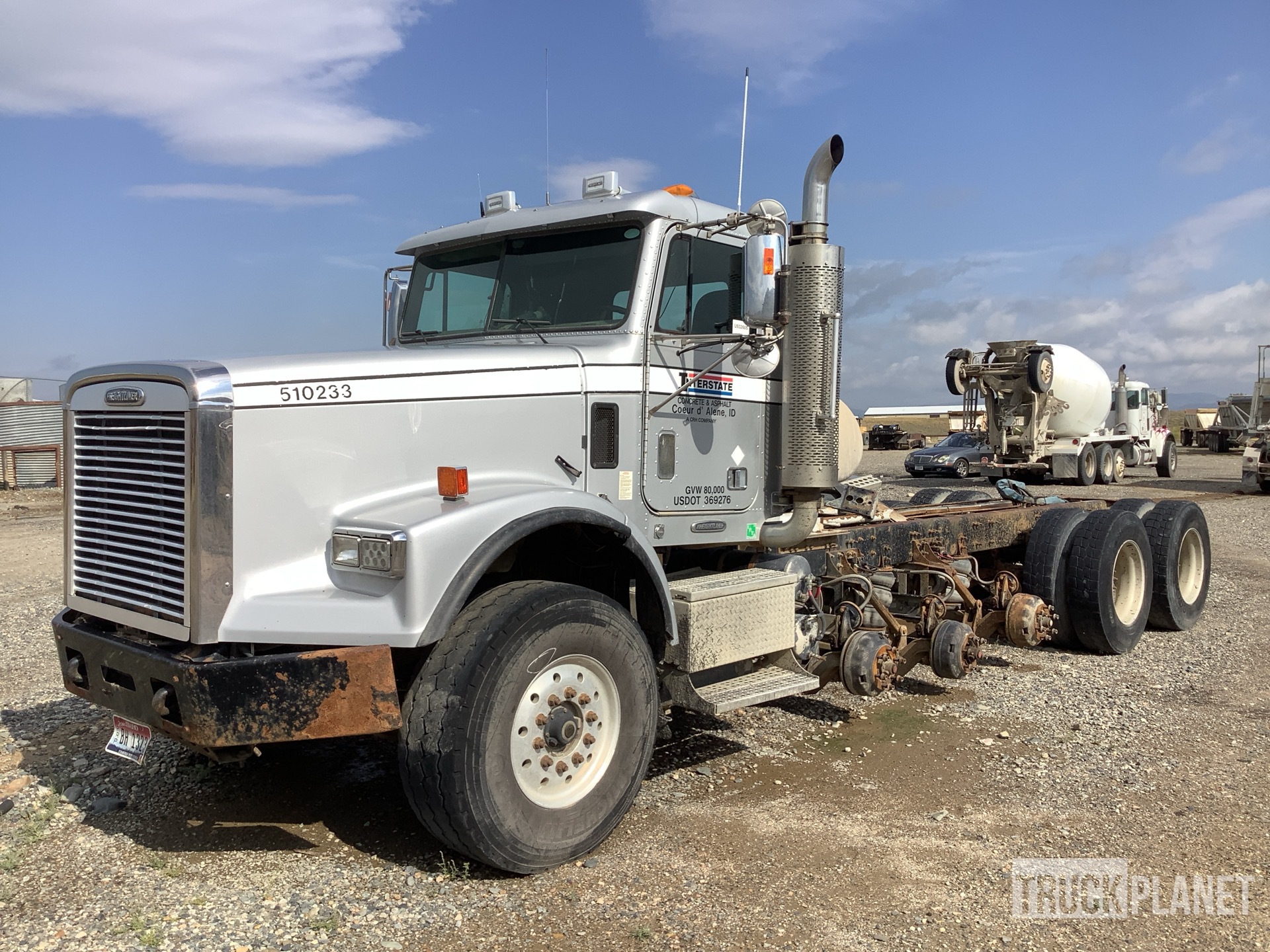 2007 Freightliner FLD120 12x4 Five Axle Dump Truck (Inoperable) in