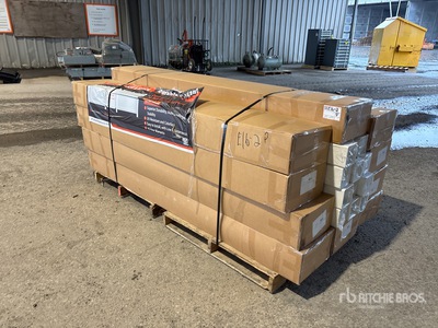 Quantity of (10) EG EarthyGrounds Combo-A 8 ft x 6 ft PVC Vallas (Unused)