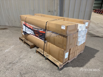 Quantity of (10) EG EarthyGrounds Combo-A 8 ft x 6 ft PVC Vallas (Unused)