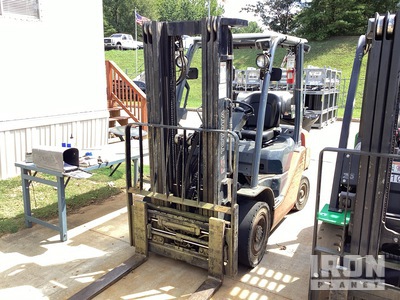 2013 (unverified) Toyota 8FGU25 4650 lb Pneumatic Tire Forklift