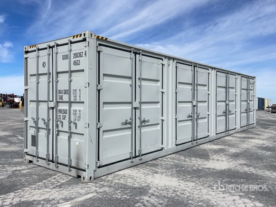 2025 40 ft High Cube Multi-Door Container per stoccaggio