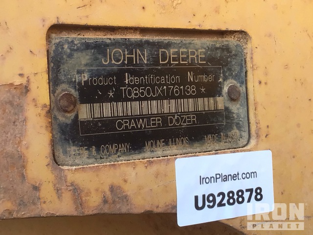 TOPADOR FRONTAL 2010 JOHN DEERE 850J