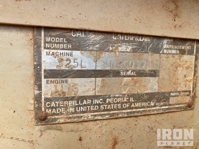 EXCAVADORA 1992 CATERPILLAR 325L
