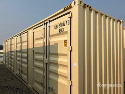 2025 40 ft High Cube Multi-Door Storage Container