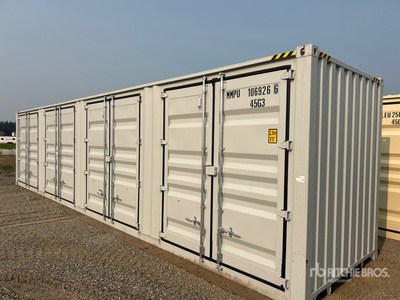 2025 40 ft High Cube Multi-Door Storage Container