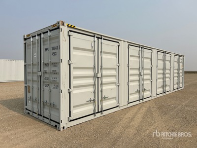 2025 40 ft High Cube Multi-Door Storage Container