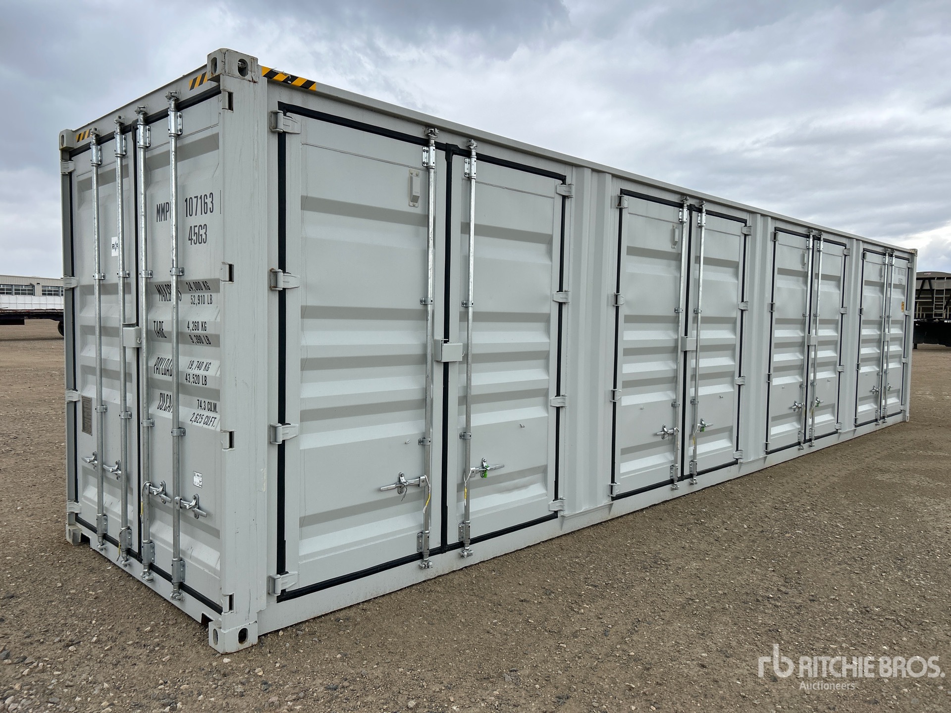 2025 40 ft High Cube Multi-Door Conteneur de stockage