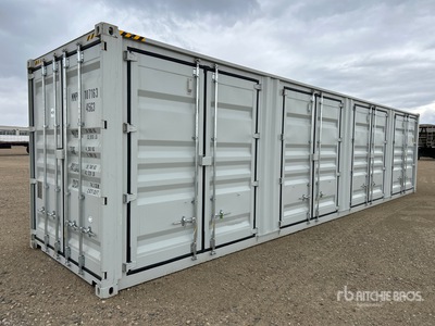 2025 40 ft High Cube Multi-Door Storage Container