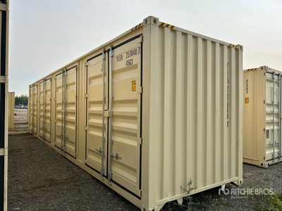 2025 40 ft High Cube Multi-Door Storage Container