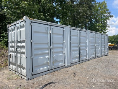 2025 40 ft High Cube Multi-Door Storage Container