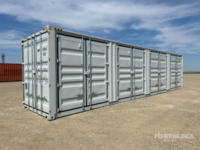 2025 40 ft High Cube Multi-Door Storage Container