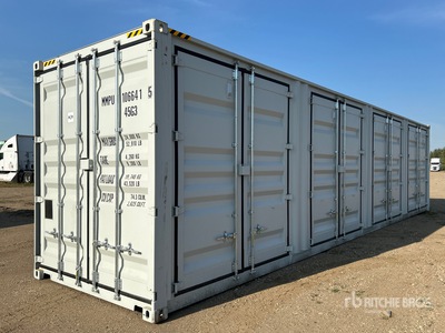 2025 40 ft High Cube Multi-Door Storage Container