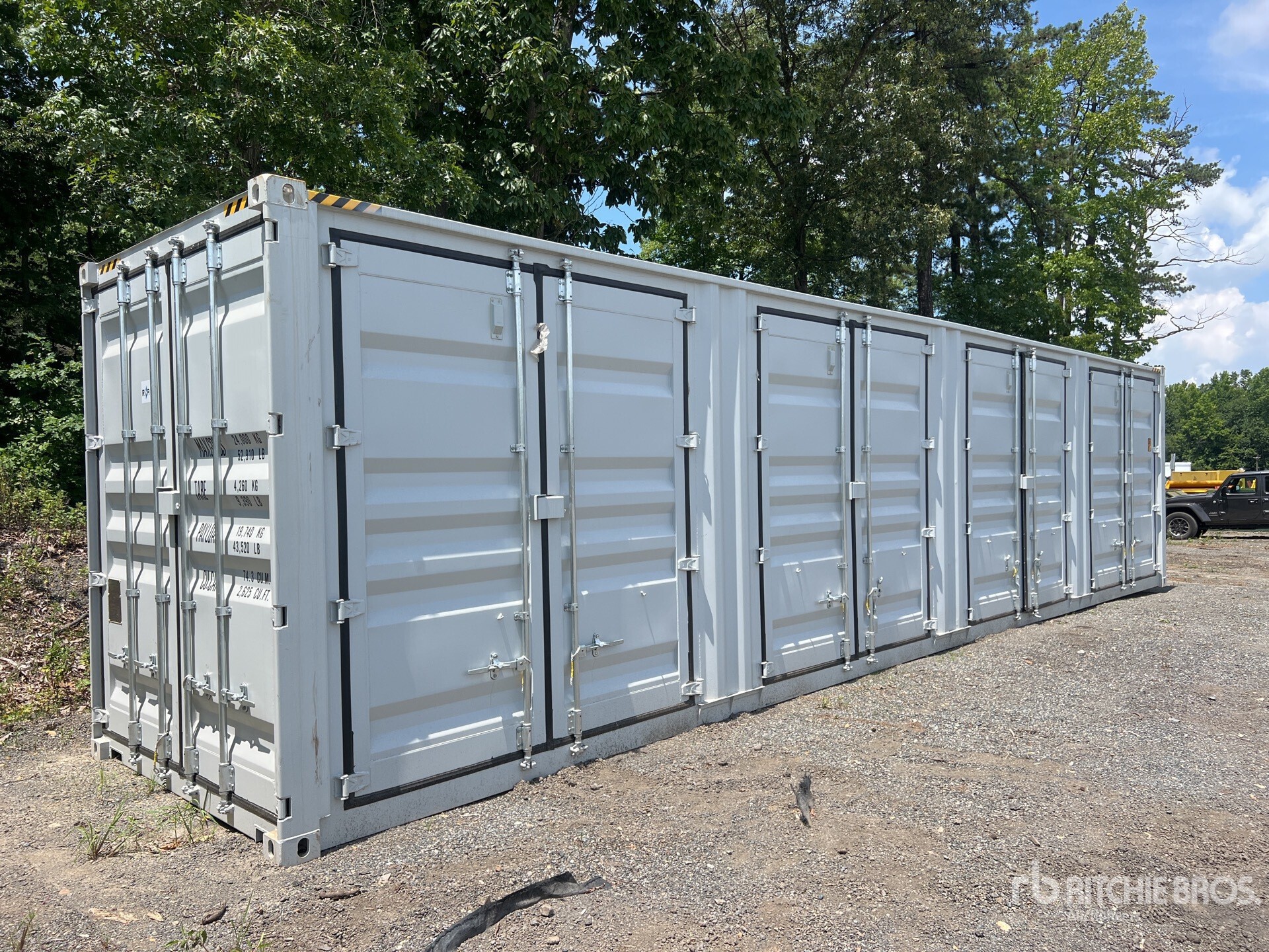 2025 40 ft High Cube Multi-Door Contenedor de almacenamiento