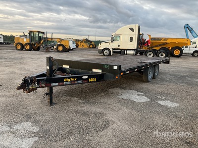 2019 Big Tex 14OA-20BK-8SIR 20 ft T/A Equipment Trailer