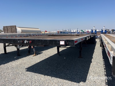 2005 Nu Van VF-48102 48 ft T/A Remorque à plateau