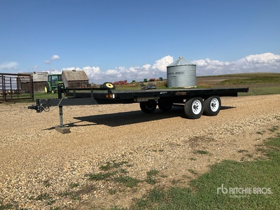 2019 Rainbow Trailers 18 ft T/A Flatbed Trailer
