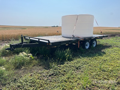 Rainbow Trailers 18 ft T/A مقطورة مسطحة